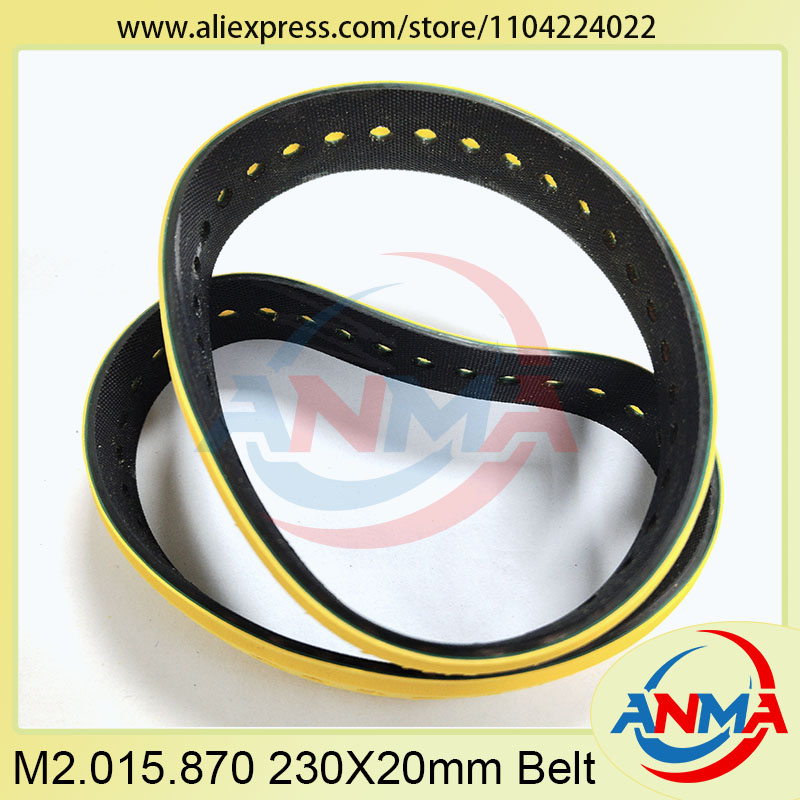 Commercial Offset Printing - 3 stuks 230x20mm M2.015.870 Vertragen Riem