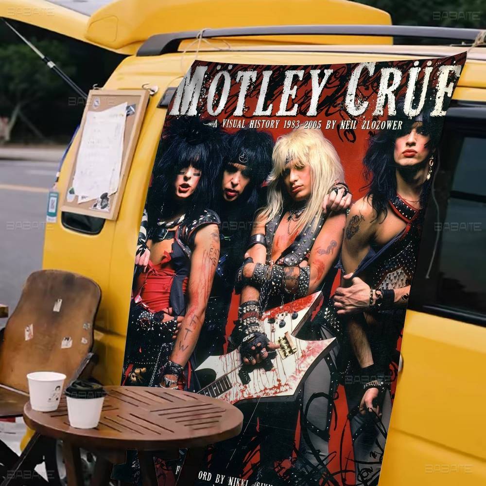 Prachtige Rock M-Motley C-Crue - Commercial Printing Inc recensie en prijs