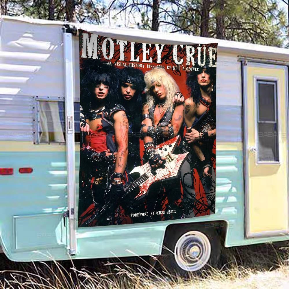 Prachtige Rock M-Motley C-Crue - Commercial Printing Inc recensie en prijs