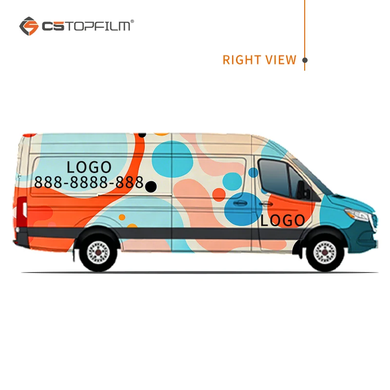 Op maat gemaakte, bedrukte vin - Commercial Wrap Printing recensie en prijs