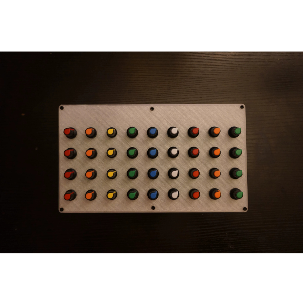 MIDI-controller met 36 knoppen - Commercial Resin Printing recensie en prijs