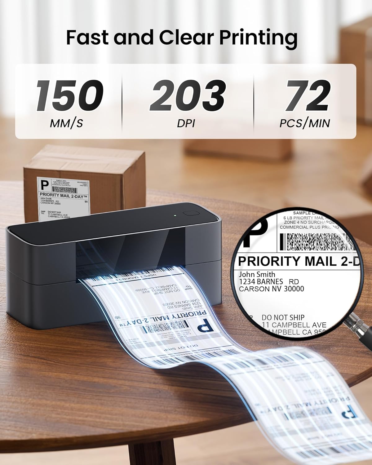 Markfield Verzendlabelprinter, - Commercial Printing Inc recensie en prijs