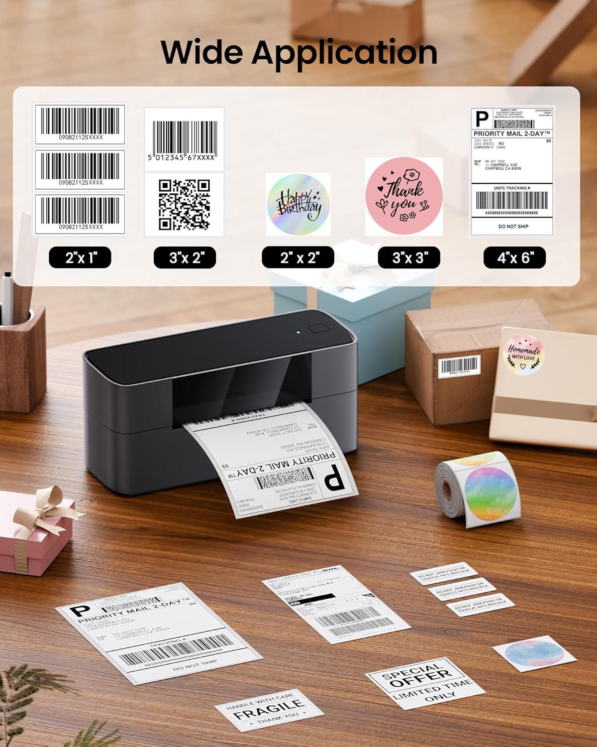 Markfield Verzendlabelprinter, - Commercial Printing Inc recensie en prijs